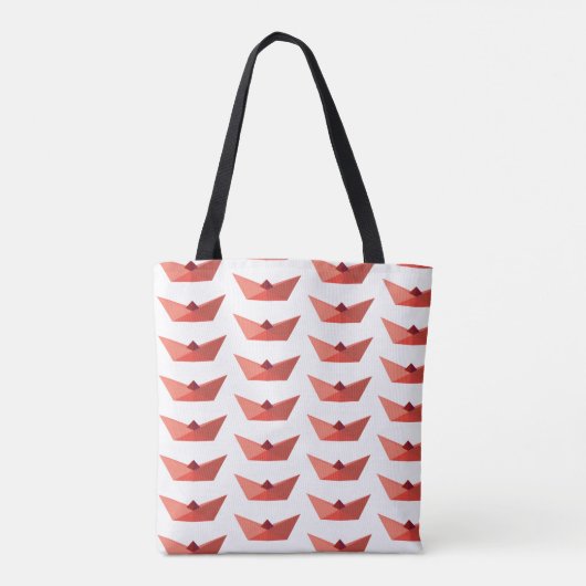 Origami Summer All-Over-Print Tote Bag Tasche (Rückseite)