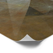 'Origami Sun' Poster (Ecke)