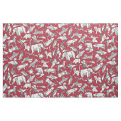 Origami-Tier Götzenrot Stoff (Fat Quarter (45,7 x 55,9 cm))