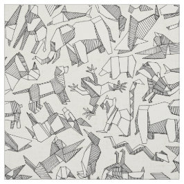 origami tierische ditsy Perle Stoff