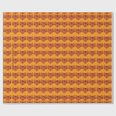 Origami-Tiger Geschenkpapier (Flach)