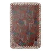 Origami Traditional Asian Motif Badematte (Vorderseite Vertikal)