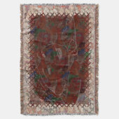 Origami Traditional Asian Motif Decke (Vorderseite Vertikal)