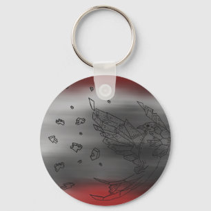 Origami Vogel-Explosions-Schlüsselanhänger Schlüsselanhänger