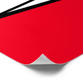 Origami-Vogel Poster (Ecke)