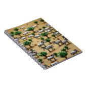 Origami Zebra Safari Notizblock (Rechte Seite)