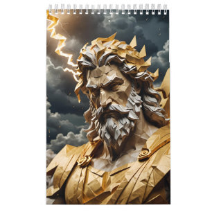 Origami Zeus Griechische Mythologie Gott Kalender