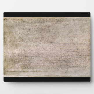 ORIGINAL 1215 Magna Carta British Library Fotoplatte