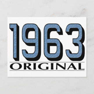 Original 1963 postkarte