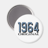 Original 1964 magnet (Vorderseite/Rückseite)