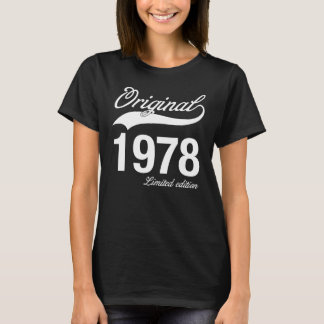 Original 1978 T-Shirt 47 Jahre alte Männer Frauen 