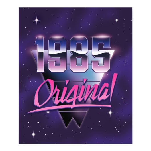 Original 1985 fotodruck (Vorne)