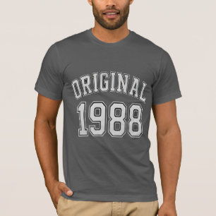 Original 1988 Vintage Athletik-Stil T-Shirt