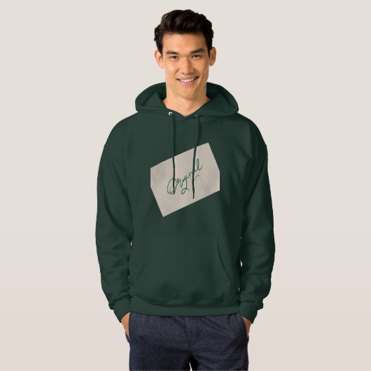 Original 1 Deep Forest Herren Pullover Kapuzenpull (Vorne ganz)