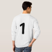 Original 1 Herren Basic Langarm T-Shirt (Schwarz voll)