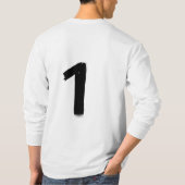 Original 1 Herren Basic Langarm T-Shirt (Rückseite)