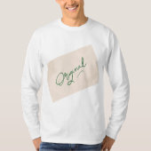 Original 1 Herren Basic Langarm T-Shirt (Vorderseite)