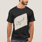 Original 1 Herren Dunkles T-Shirt (Vorderseite)
