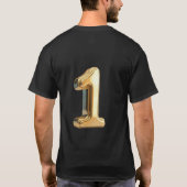 Original 1 Herren Dunkles T-Shirt (Rückseite)