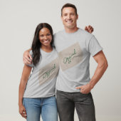 Original 1 Herren Graues Basic T-Shirt (Unisex)