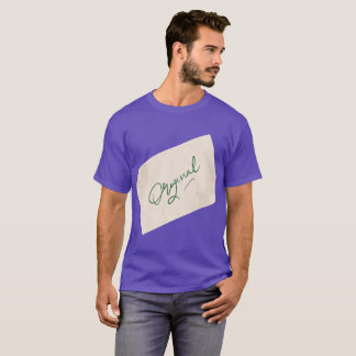 Original 1 Herren Lila Basic T-Shirt