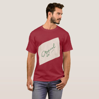 Original 1 Herren Marone Basic T-Shirt