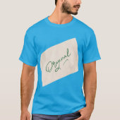 Original 1 Herren Teal Basic T-Shirt (Vorderseite)