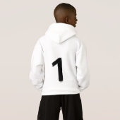 Original 1 Kinder Pullover Hoodie (Schwarz voll)