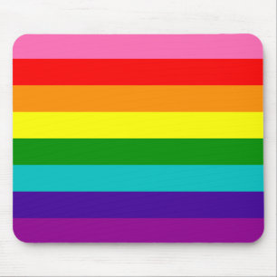 Original 8-Streifen LGBT-Gay Pride-Regenbogenflagg Mousepad