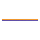 Original 8-Streifen LGBT-Gay Pride-Regenbogenflagg Ripsband (Vorderseite)