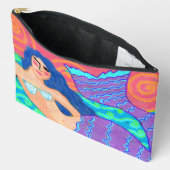Original Abstrakt Art Mermaid Zubehörtasche (Offen)
