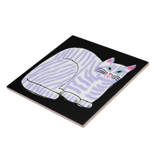 Original Abstrakte digitale Chat-Kunst Fliese (Seite)