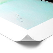 Original Abstrakte Kunst von Puschan Poster (Ecke)