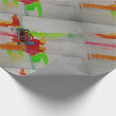 Original Abstrakte Kunstwerke Geschenkpapier (Ecke)