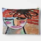 Original Abstrakte Malerei Zubehörtasche (Rückseite)