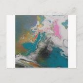 Original Abstrakter Tornado Wind Weather Storm Postkarte (Vorderseite)