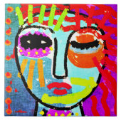 Original Abstraktes Digitalbild Fliese (Vorderseite)