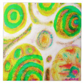 Original Abstraktes Digitalbild Fliese (Vorderseite)