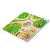 Original Abstraktes Digitalbild Fliese (Seite)