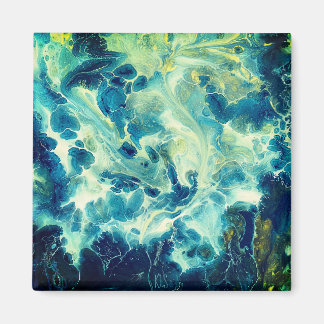 Original Acrylic PourArt Magnet