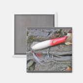 Original AJS Bleistift Popper Fishing Lure Magnet (Vorderseite/Rückseite)