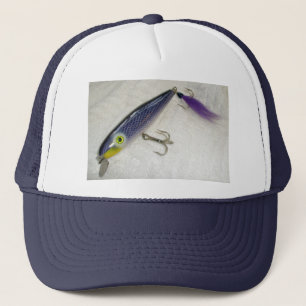 Original AJS Lila Swimmer Saltwater Lure #1 Hat Truckerkappe