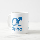 Original Alpha Kaffeetasse (Vorderseite Links)