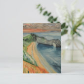 Original Aquarellmalerei Durdle Door, Purbeck Postkarte (Stehend Vorderseite)