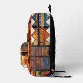 Original Art Bookworm Library Bedruckter Rucksack (Rechts)