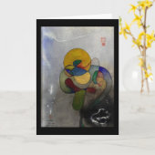 Original Art Card "The Gift" Karte (Gelbe Blume)