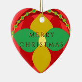 Original Art Design Weihnachts-Keramik Ornament (Rechts)