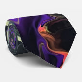 Original Art Einzigartig Abstrakt NeckTie Krawatte (Gerollt)