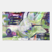 Original Art individuell anpassbare Sticker (Vorderseite)