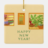 Original Art Mexican Patio Keramikornament (Rückseite)